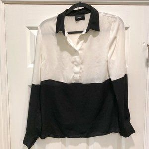 Nasty Gal Half Button Shirt